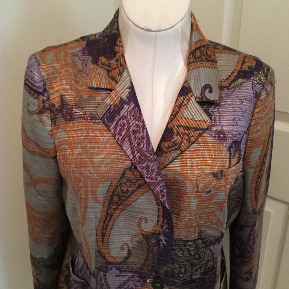 Etro Jacket Three Button Jacket , Size 46 - image 2